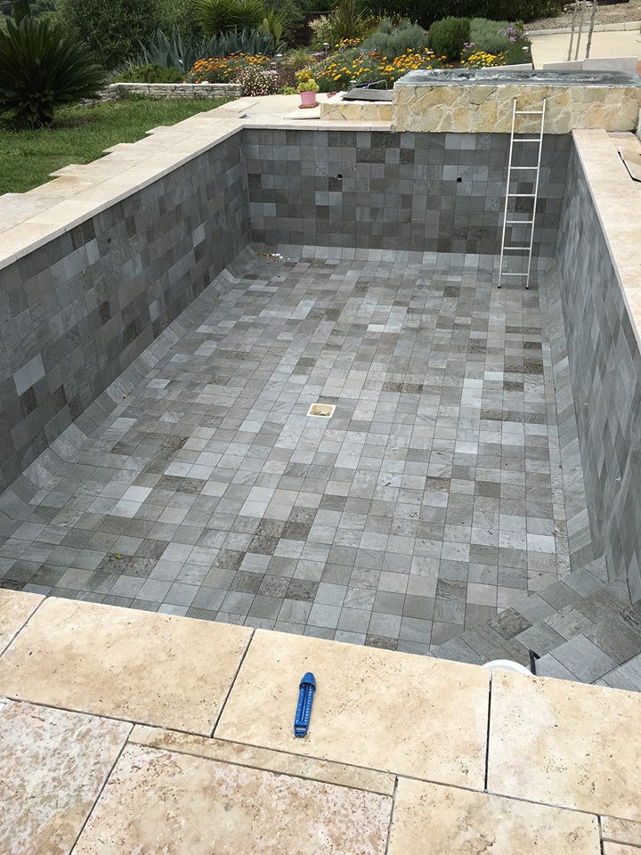 Carrelage de piscine